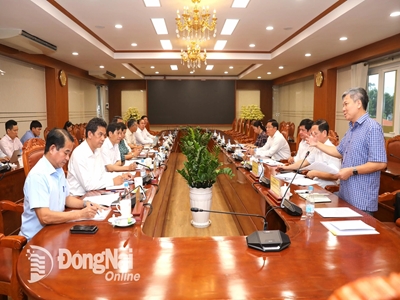 Tổ công tác Ủy ban Kiểm tra Trung ương làm việc với tỉnh Đồng Nai về thực hiện chính quyền địa phương 2 cấp